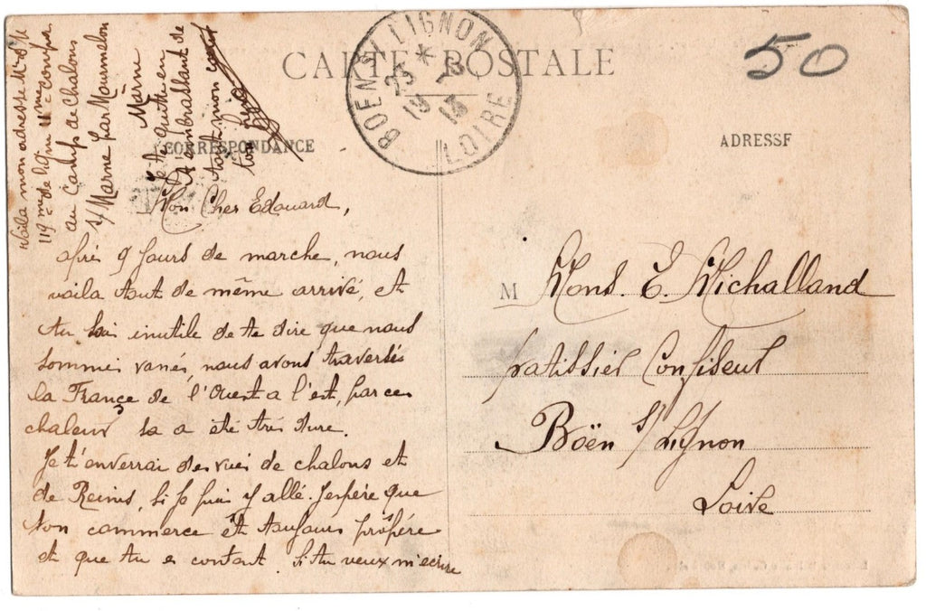 CPA militaire Camp de Châlons – Dirigeable Selle de Beauchamp (avant 1913) T0001
