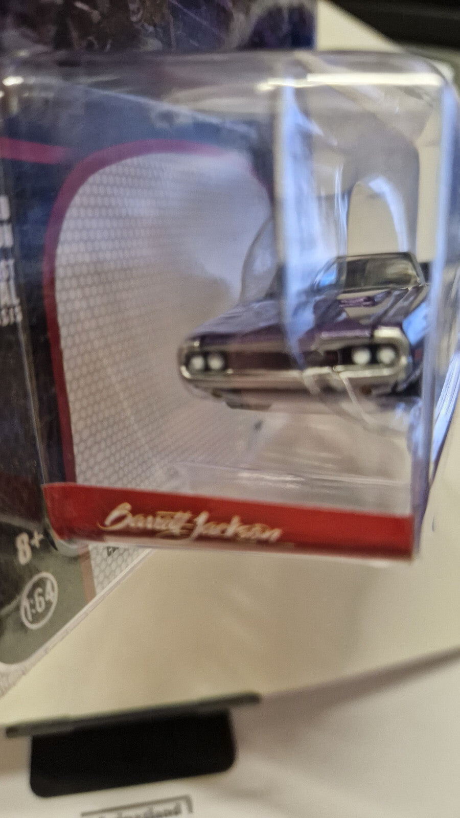 Greenlight Barrett-Jackson 1970 Dodge Challenger R/T  Green Wheels Chase (NG21)
