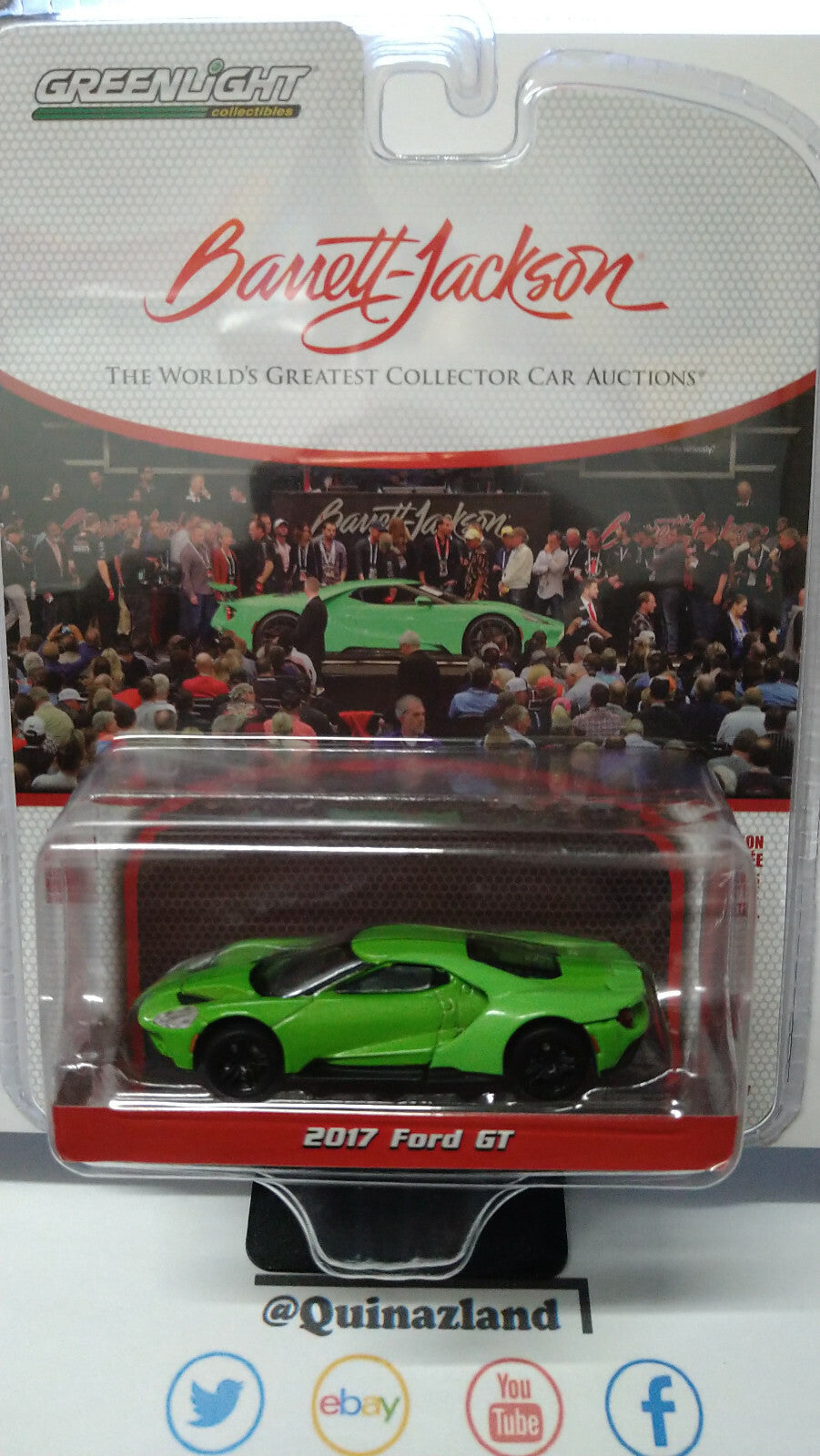 Greenlight Barrett Jackson serie 7 2017 Ford GT (NG56)