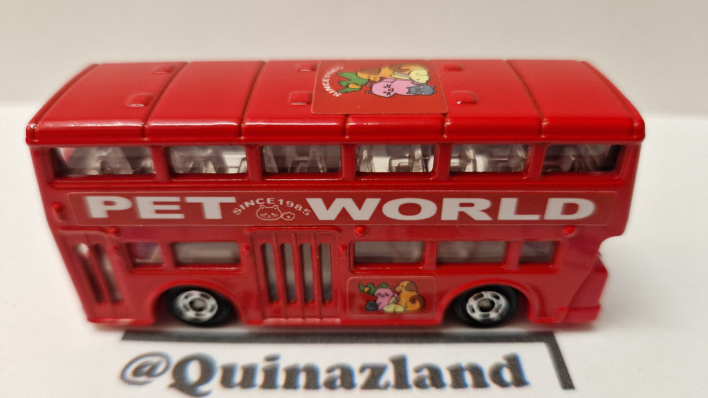 Tomica regular London bus pet world 1/130 (CP08)