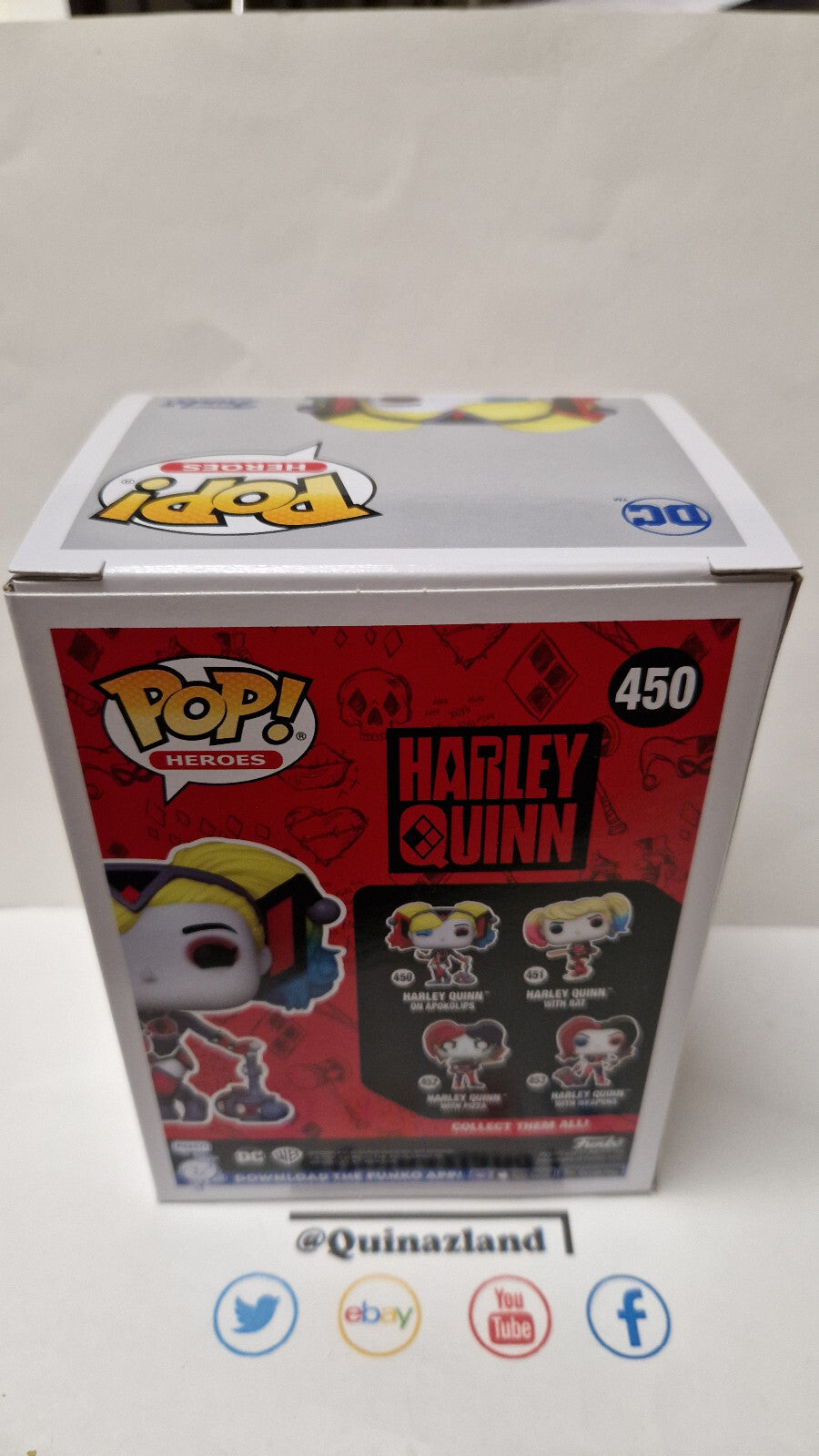 Funko Pop! DC COMICS POP N° 450 Harley Quinn ( Apokolips ) (F30)