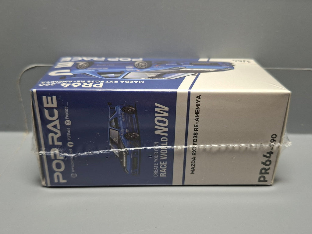 Pop Race 1/64 Mazda RX-7 (FC3S) Re-Amemiya, blue (CP19)