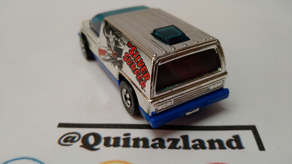 Hot Wheels 1981 the heroes Silver surfer  (A11)