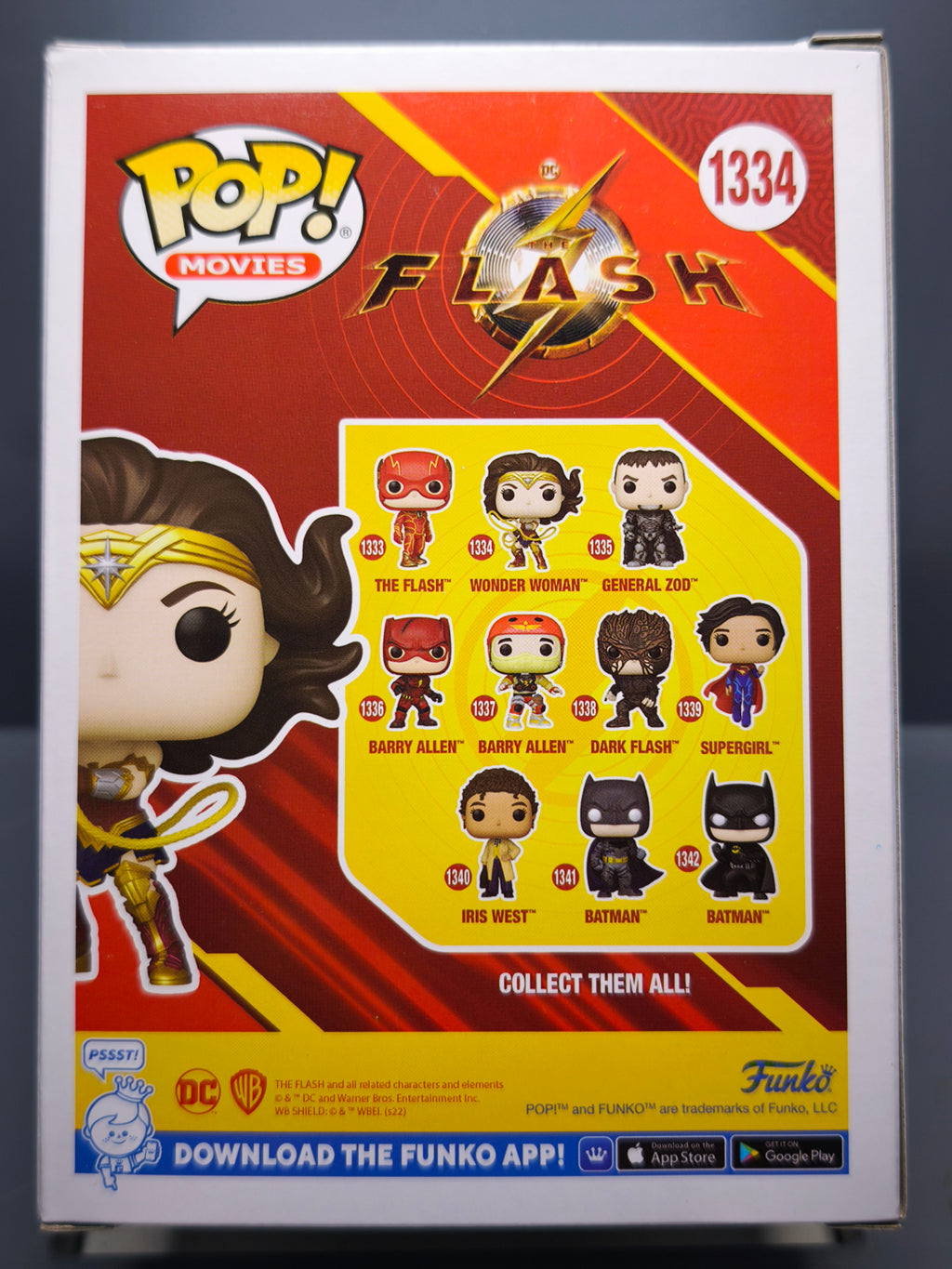 Funko Pop! FLASH MOVIE N° 1334 Wonder Woman (F05)