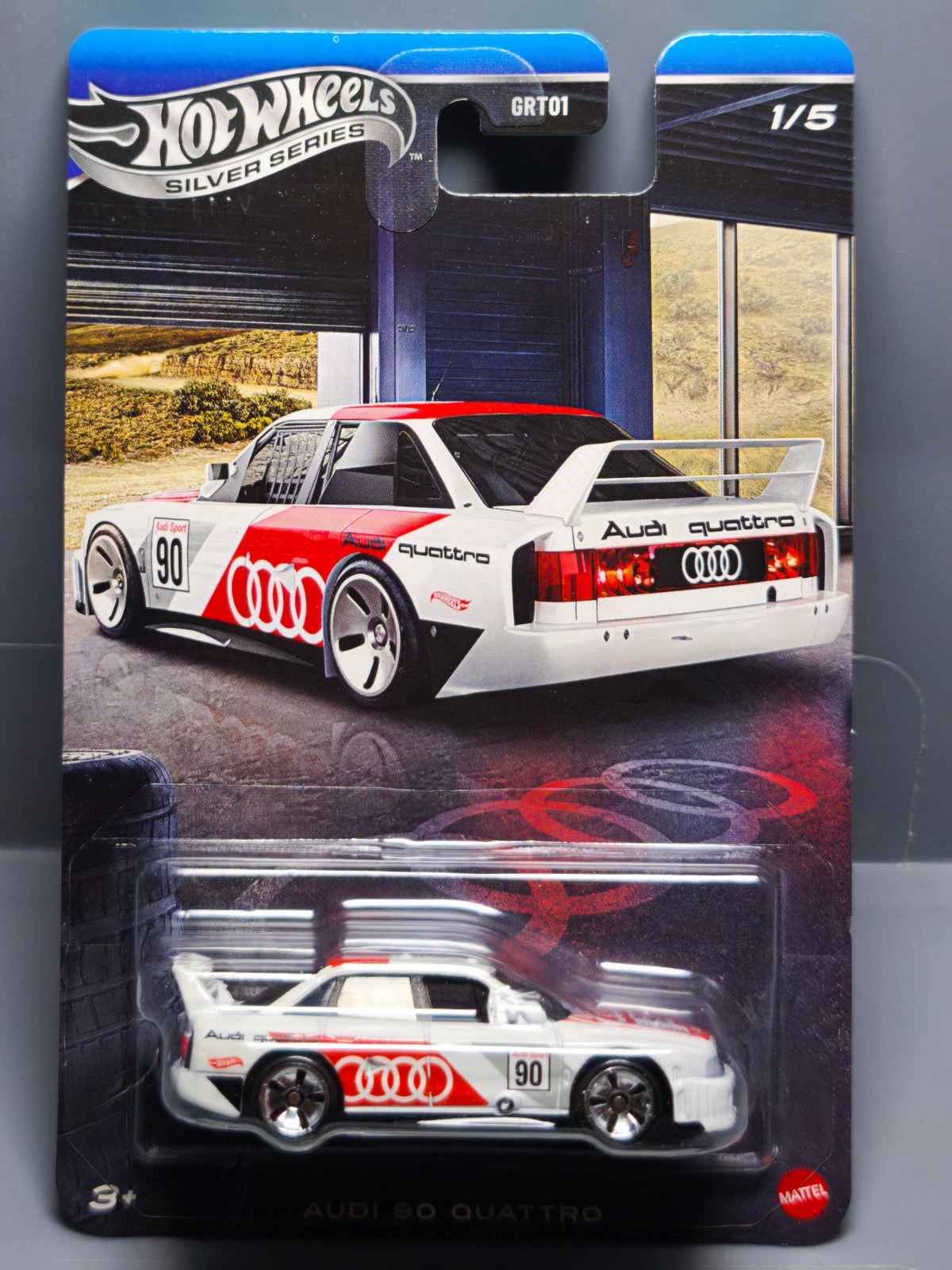Hot Wheels 2026 Audi Silver series 90 Quattro (NP19)