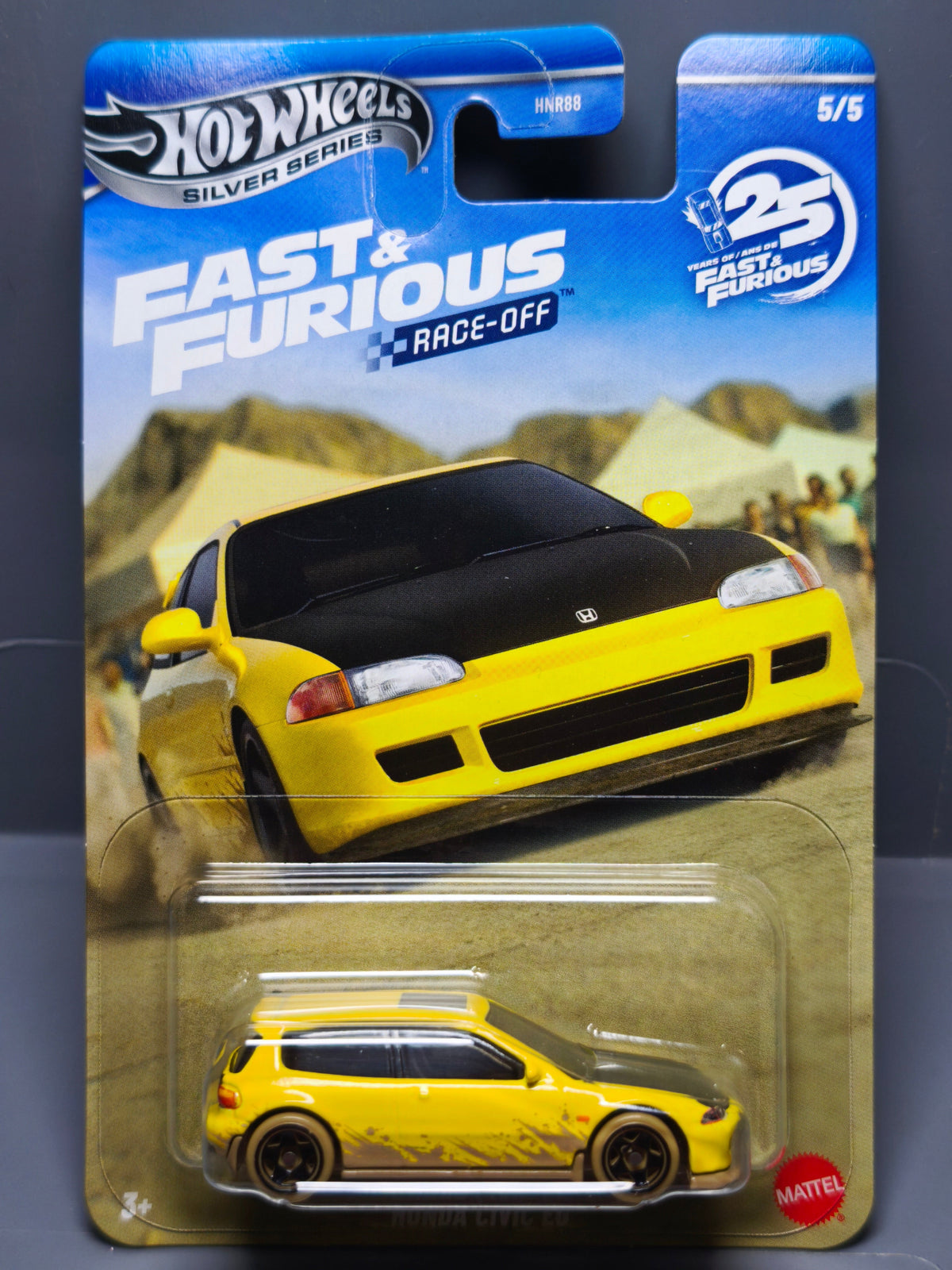 Hot Wheels Silver series Fast & Furious Race-Off Honda Civic EG (NP52)