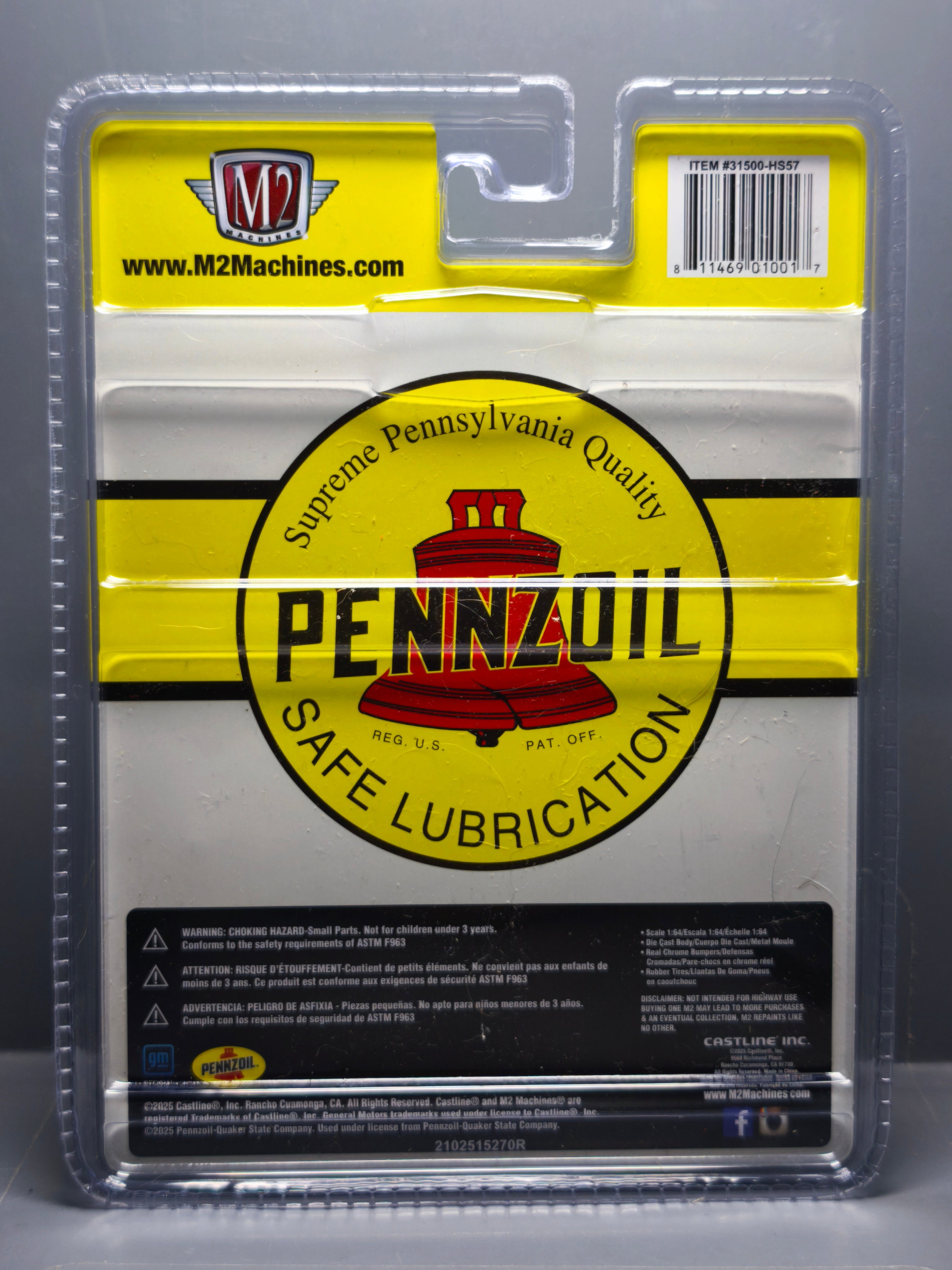 M2 Machines Hobby Exclusive 1975 GMC Sierra Grande 15 Tow Truck Penzoil (NG10)