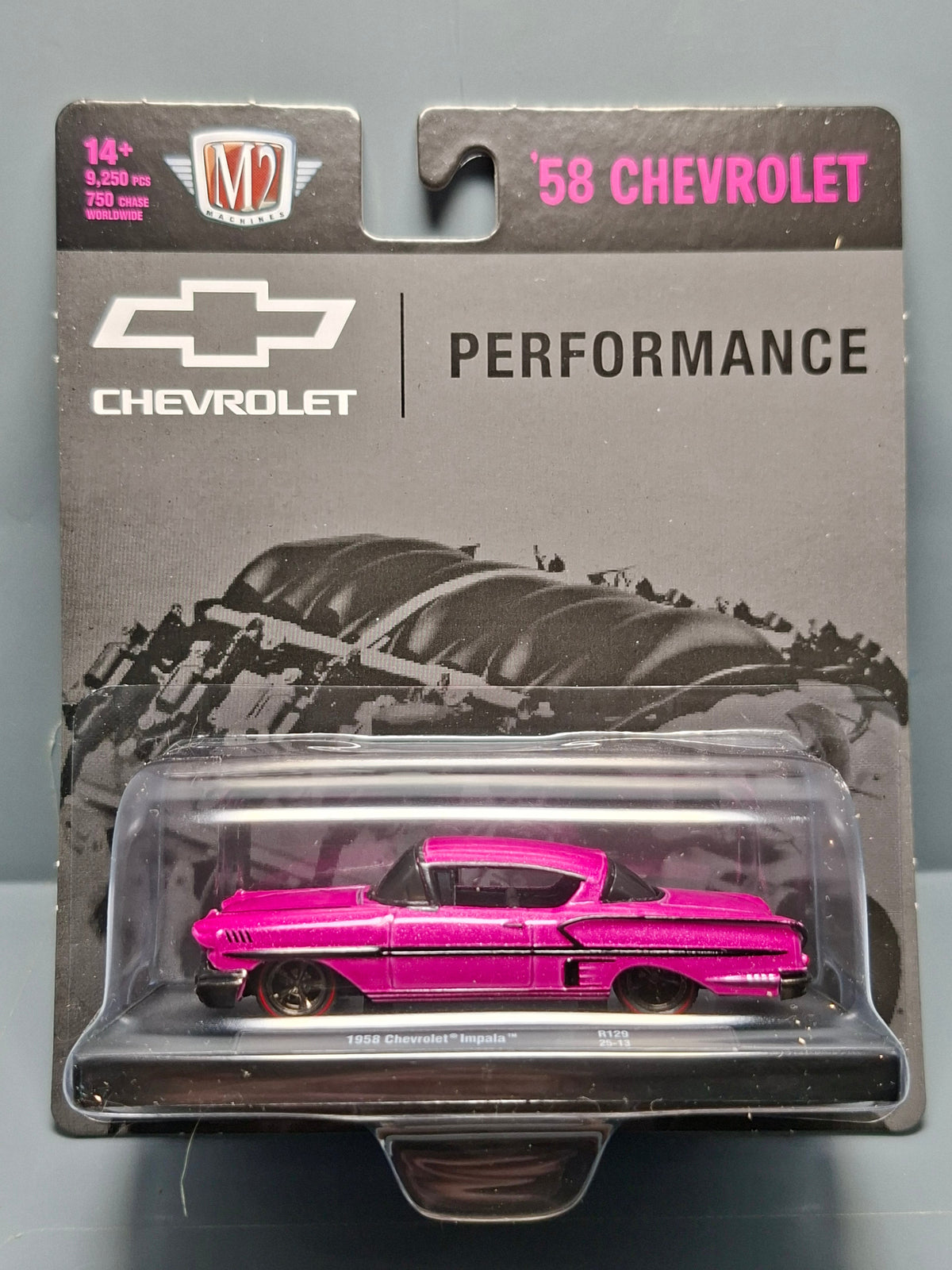 M2 Machines 2025 auto drivers R129 1958 Chevrolet Impala (NG10)