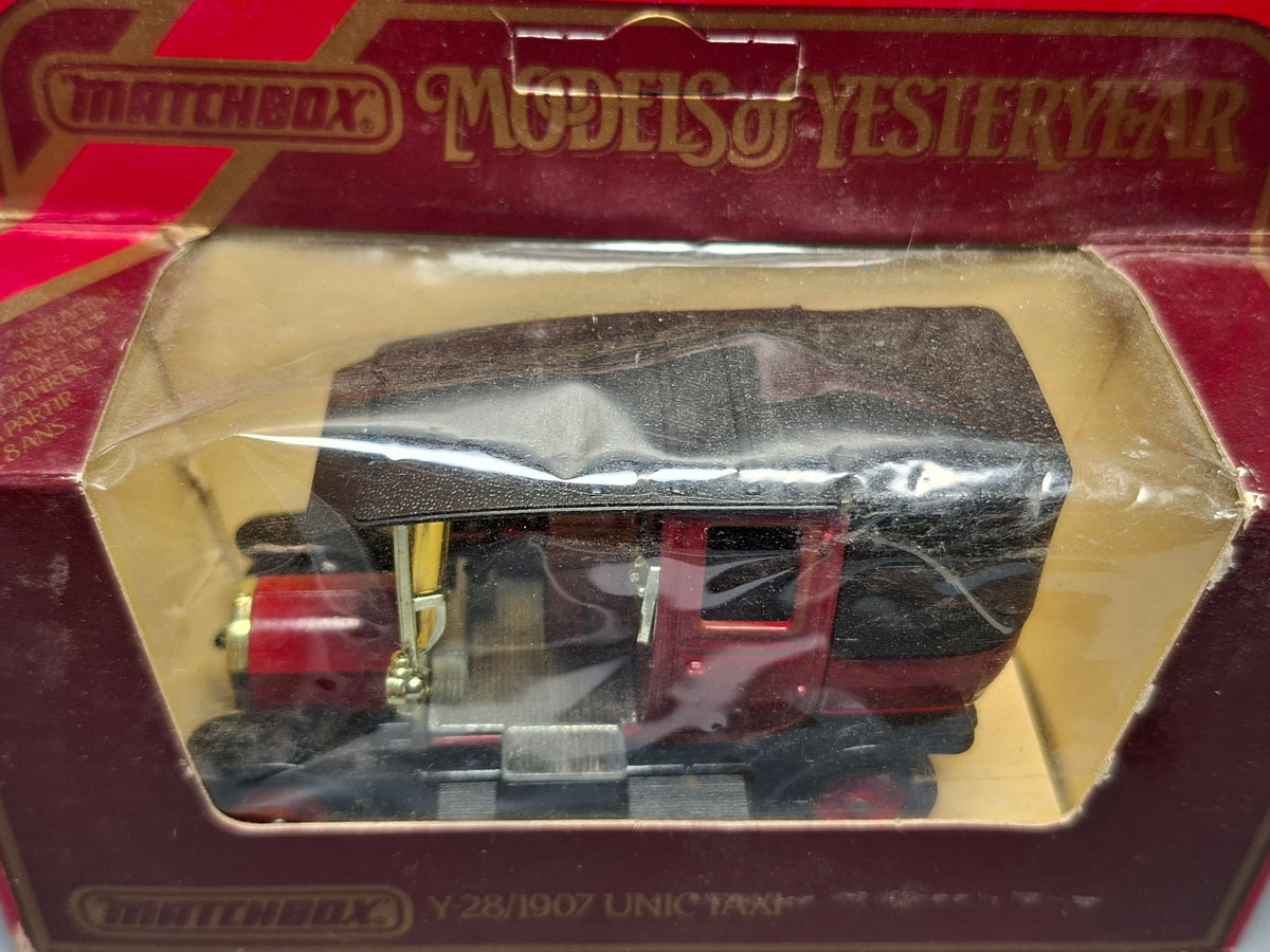 Matchbox Models of yesteryear 1907 Unic Taxi   (NP24)