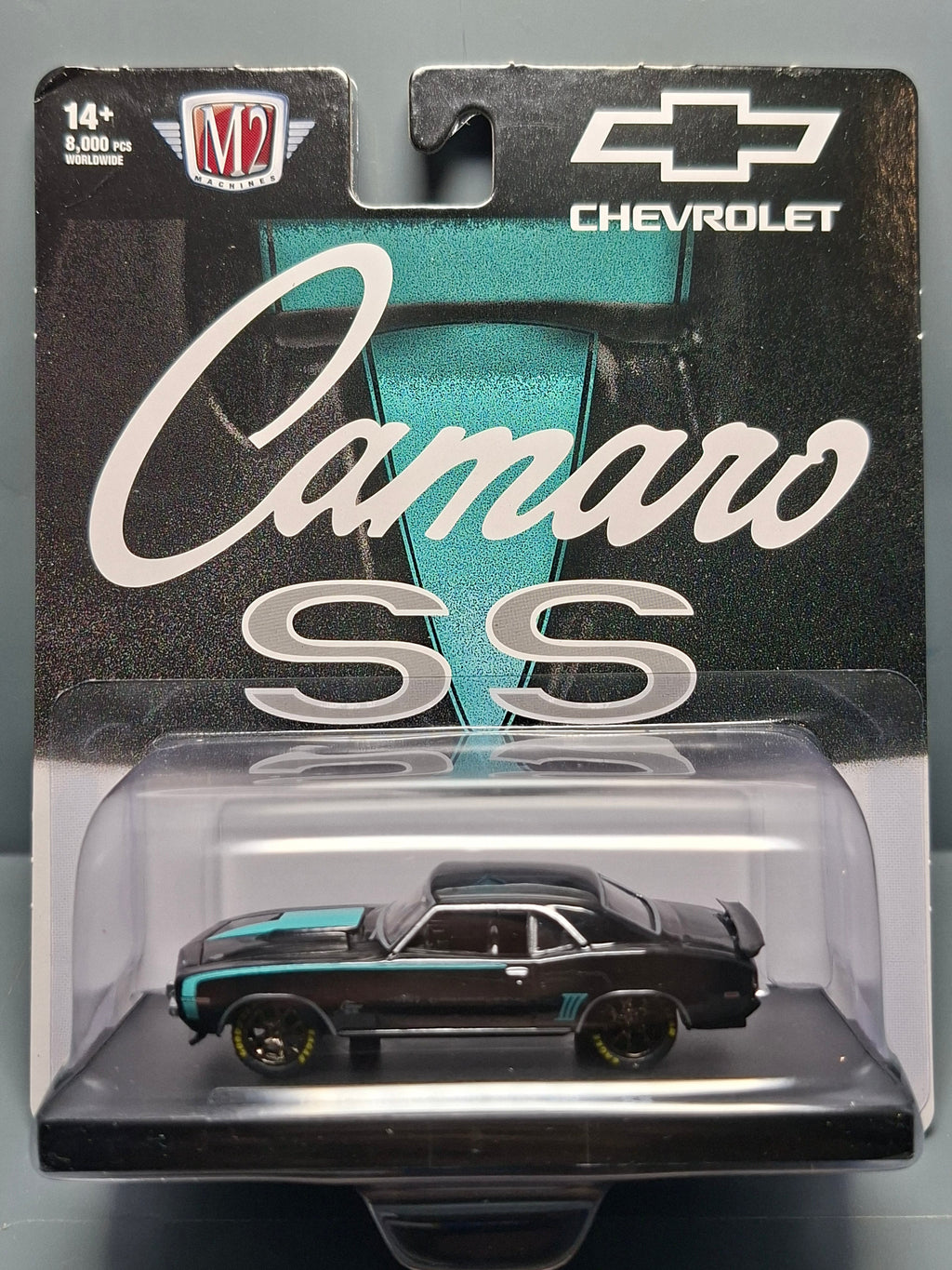 M2 Machines 2025 auto drivers R133 1969 Chevrolet Camaro ss/rs 396 (NG10)