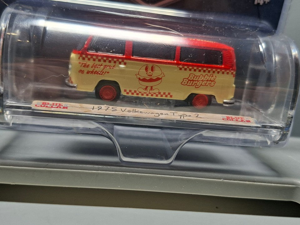 Greenlight Blue Collar series 14 1975 Volkswagen Type 2 (T2B) food truck (NG28)