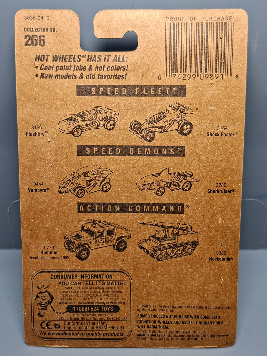 Hot Wheels First Editions Pipe Jammer 1993-206 (NP18)