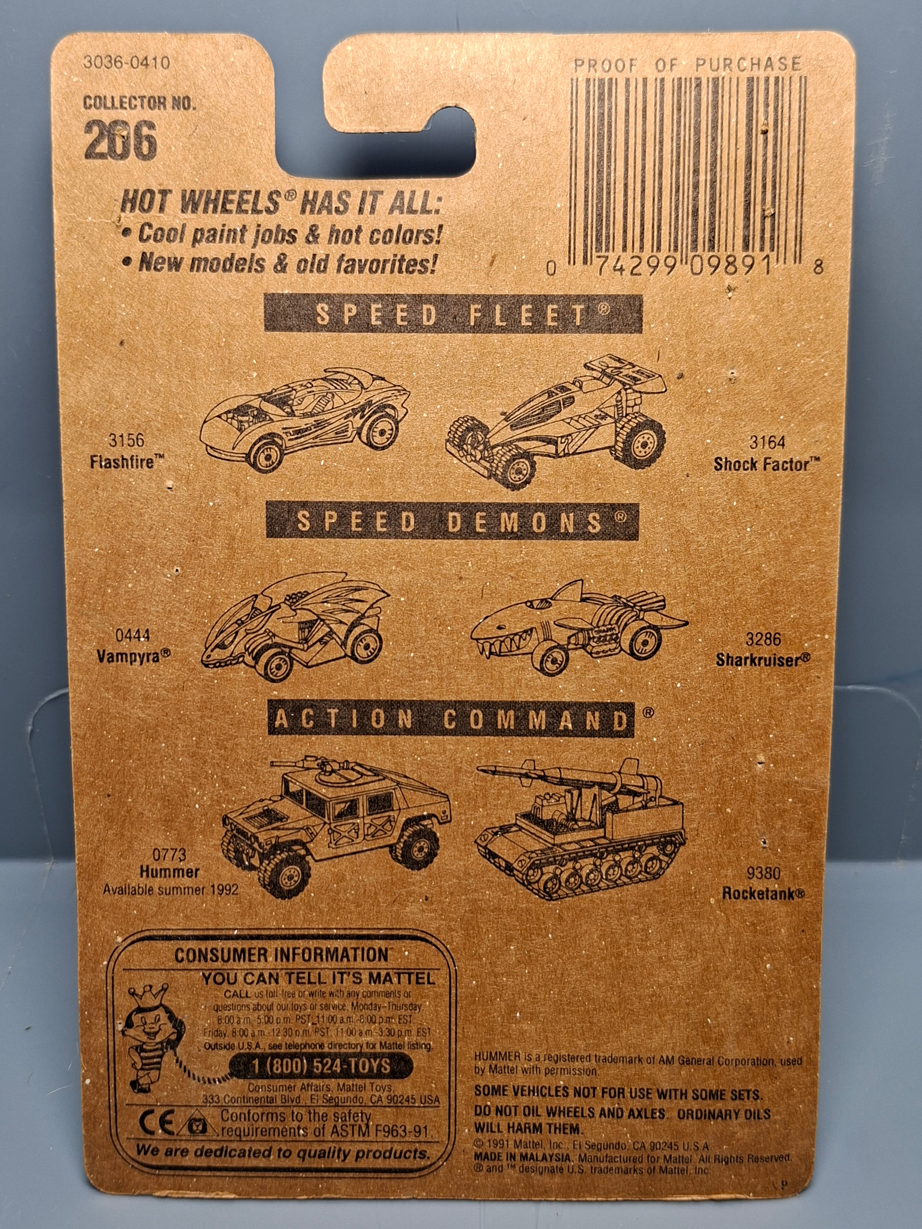 Hot Wheels First Editions Pipe Jammer 1993-206 (NP18)
