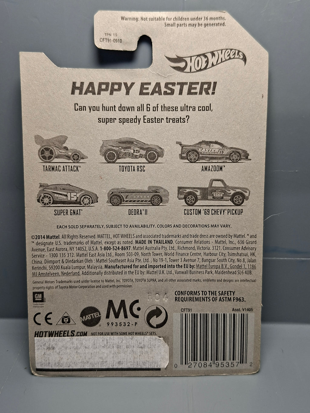 Hot Wheels Happy Easter Tarmac Attack (NP18)