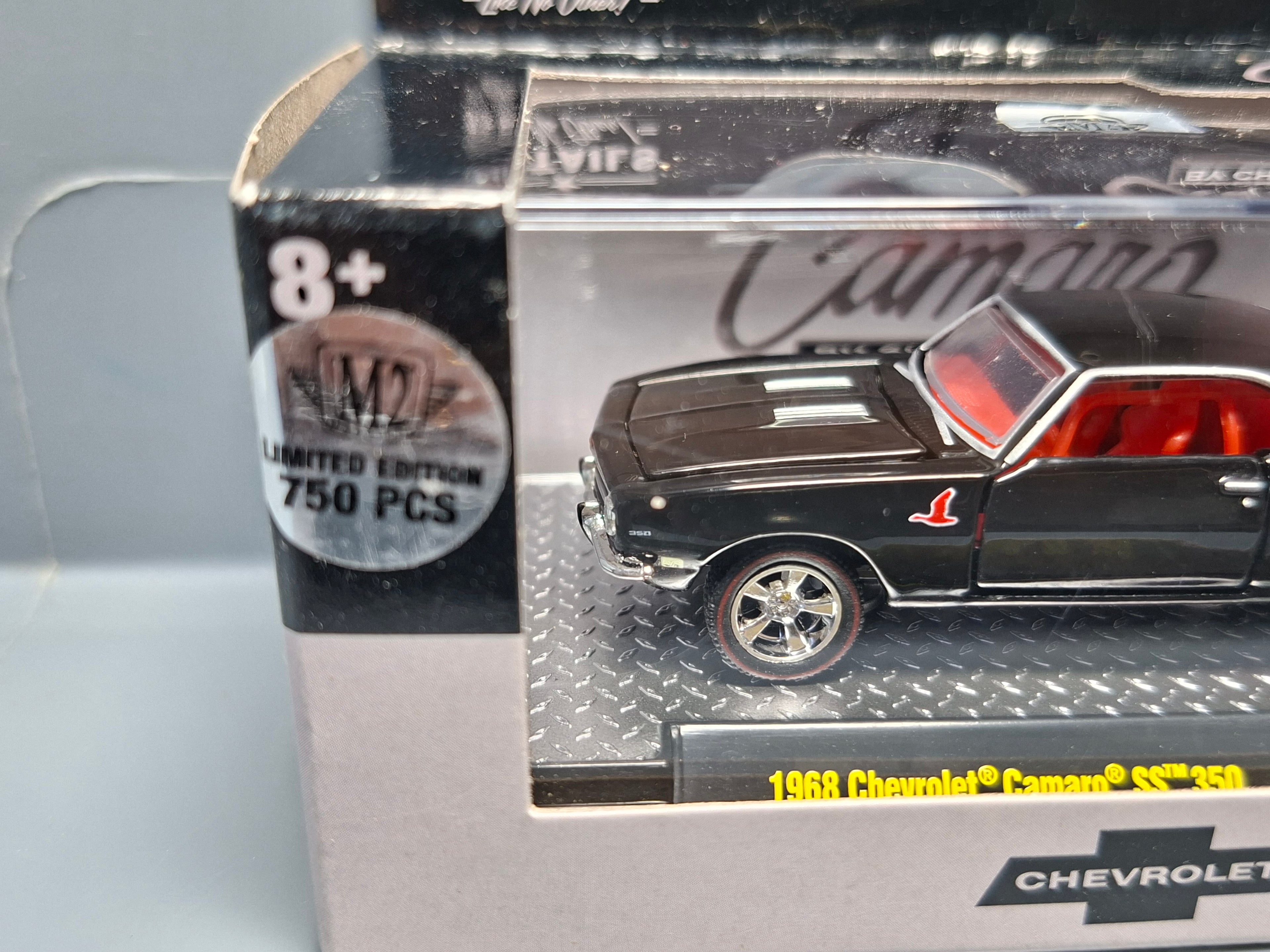 M2 Machines 2021 série 67 1968 chevrolet camaro SS 350 chase (NP18)