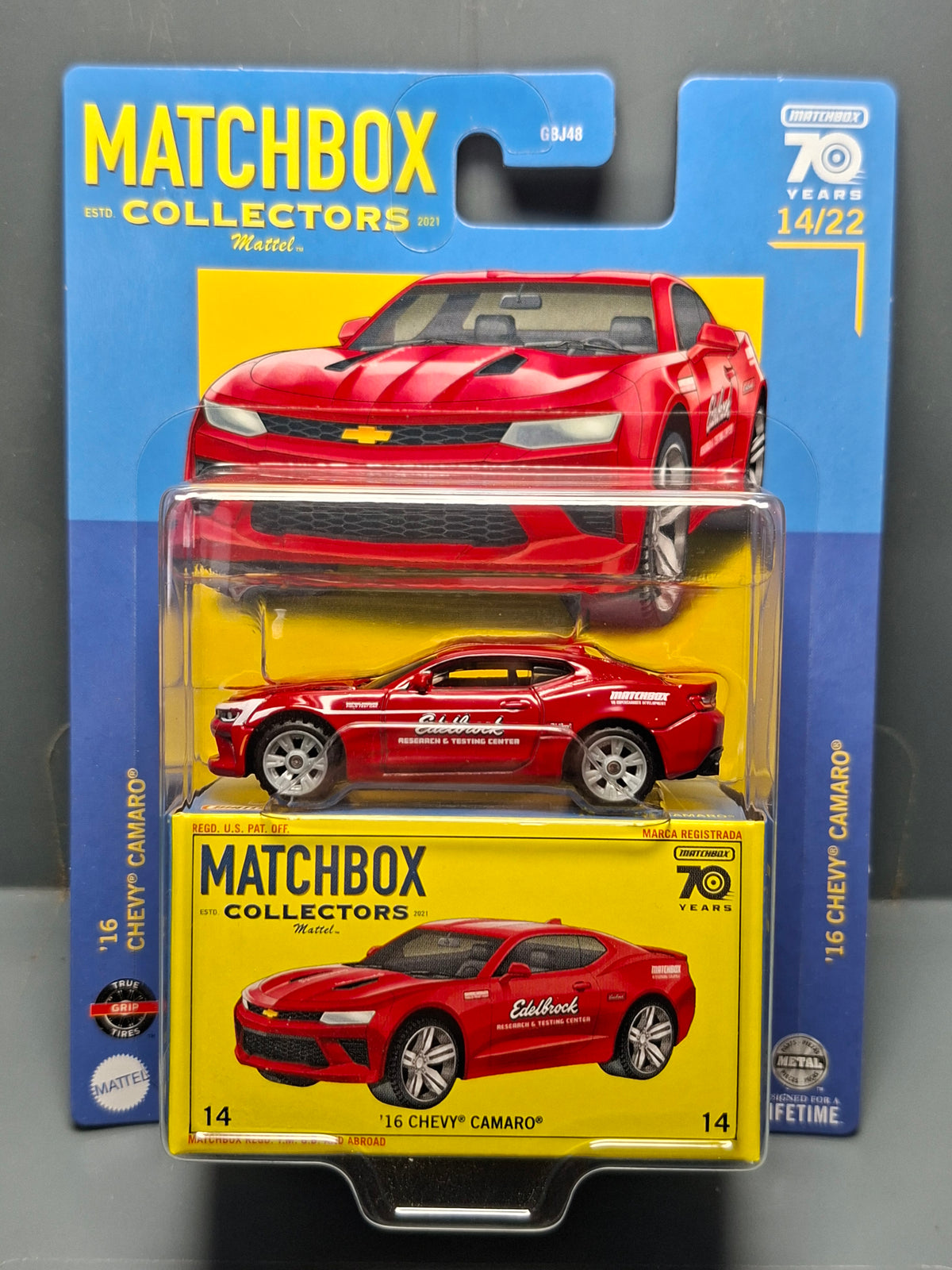 Matchbox Collectors 16 chevy camaro  (NG01)