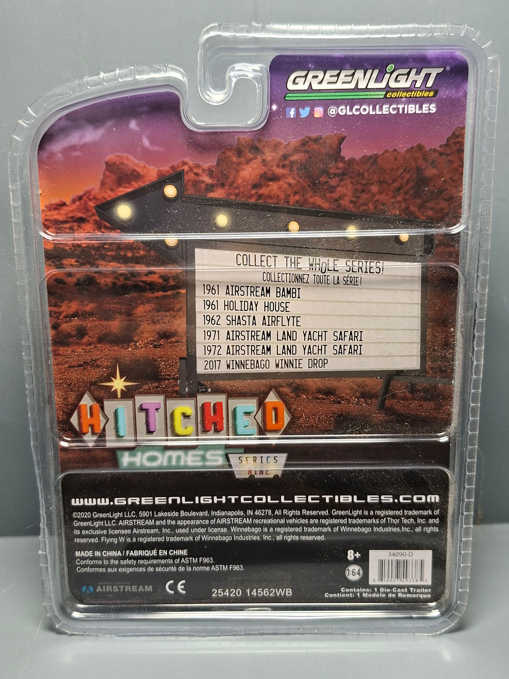 Greenlight Hitched Homes 2017 Winnebago Winnie Drop  Chase (NG01)