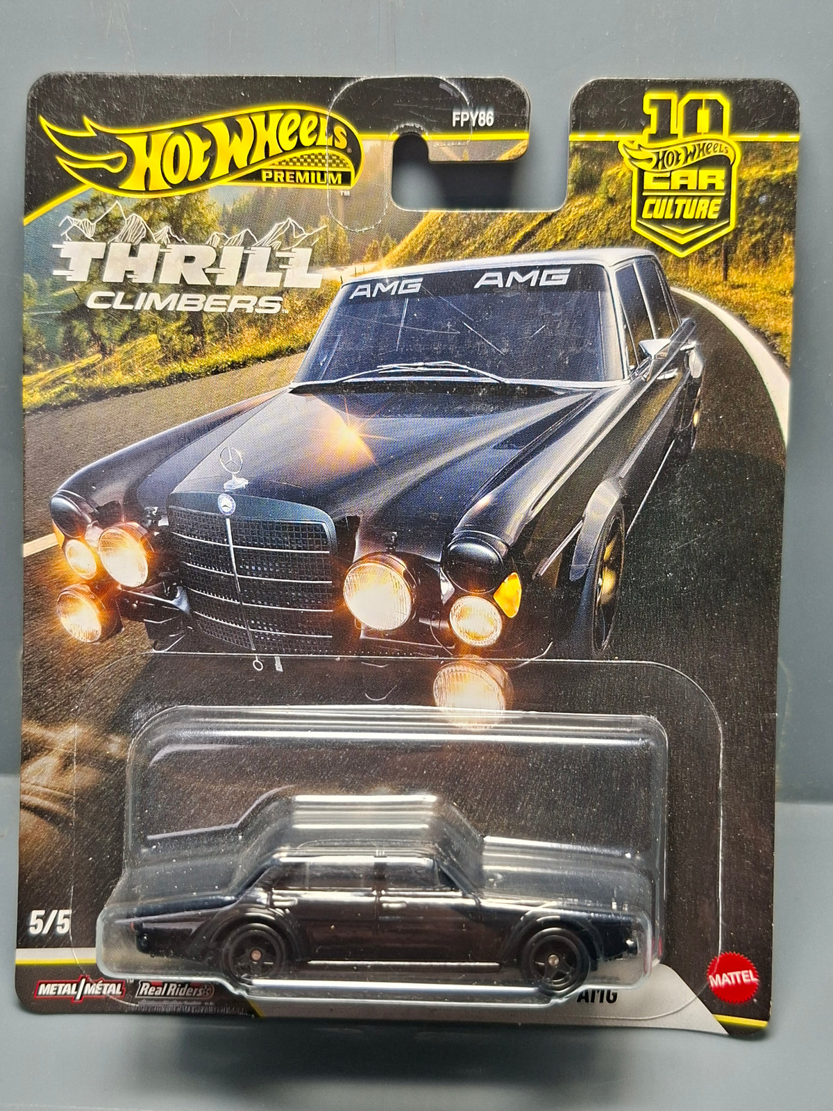 Hot Wheels Thrill Climbers Mercedes-Benz 300 Sel 6.8 AMG (NG01)
