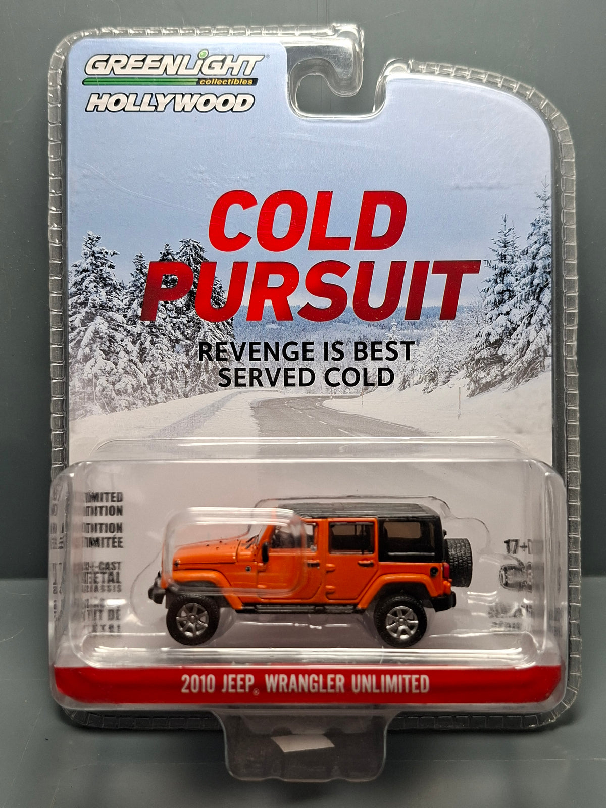Greenlight Hollywood Series 40 2010 Jeep Wrangler Unlimited  Cold Pursuit (NG01)