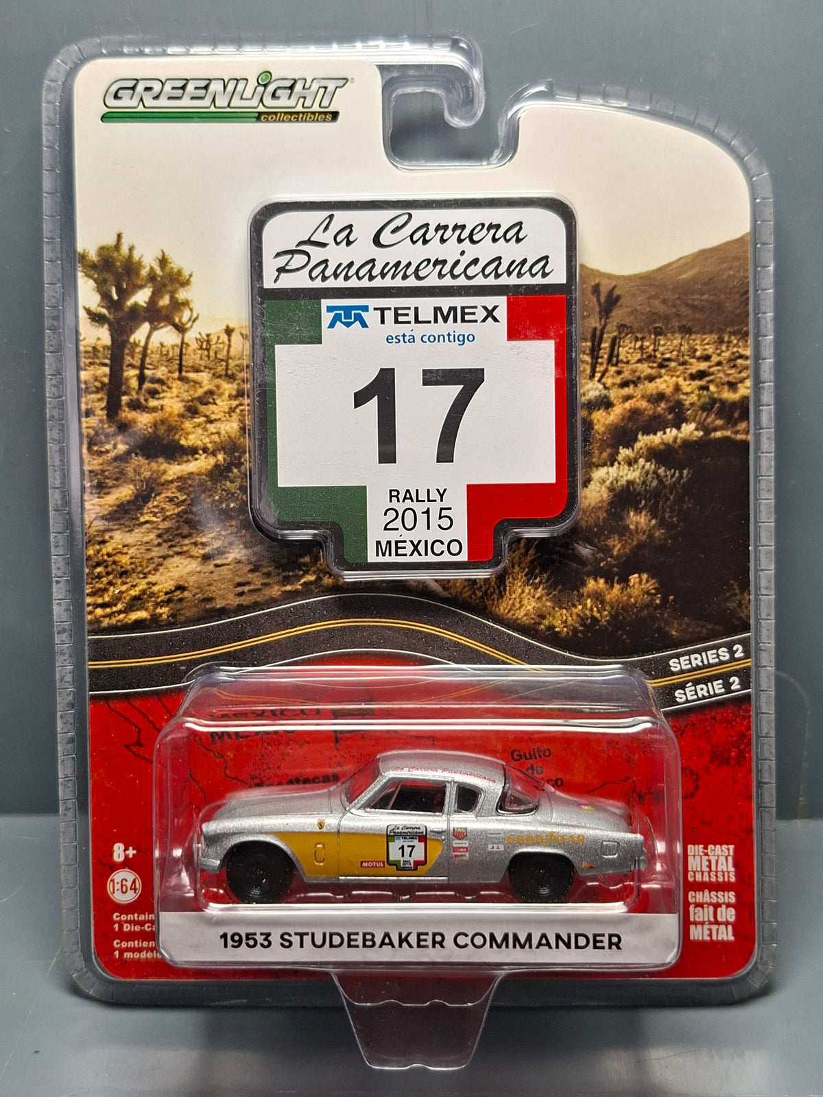 Greenlight La Carrera Panamericana série 2 1953 Studebaker Commander (NG01)