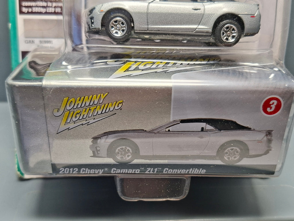 Johnny  Lightning Storage Tin 2012 Chevrolet Camaro ZL1 Convertible  (NG02)
