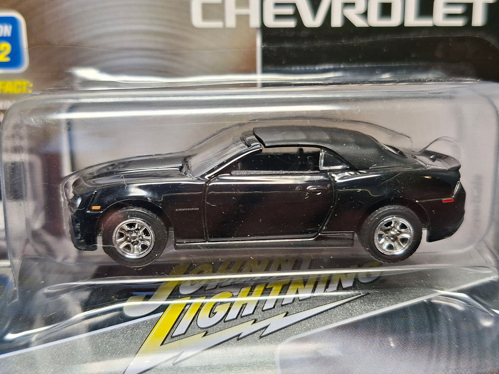 Johnny  Lightning Storage Tin 2012 Chevrolet Camaro ZL1 Convertible  (NG02)