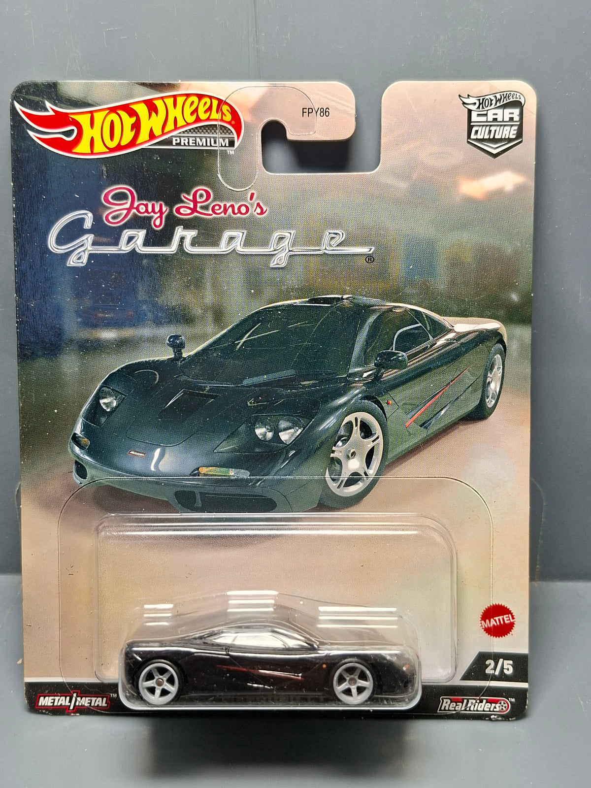 Hot Wheels 2022 jay leno's garage  Mclaren F1   (NG02)