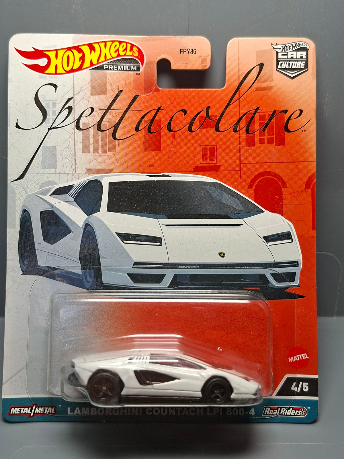 Hot Wheels Spettacolare Lamborghini Countach LPI 800-4 (NG02)