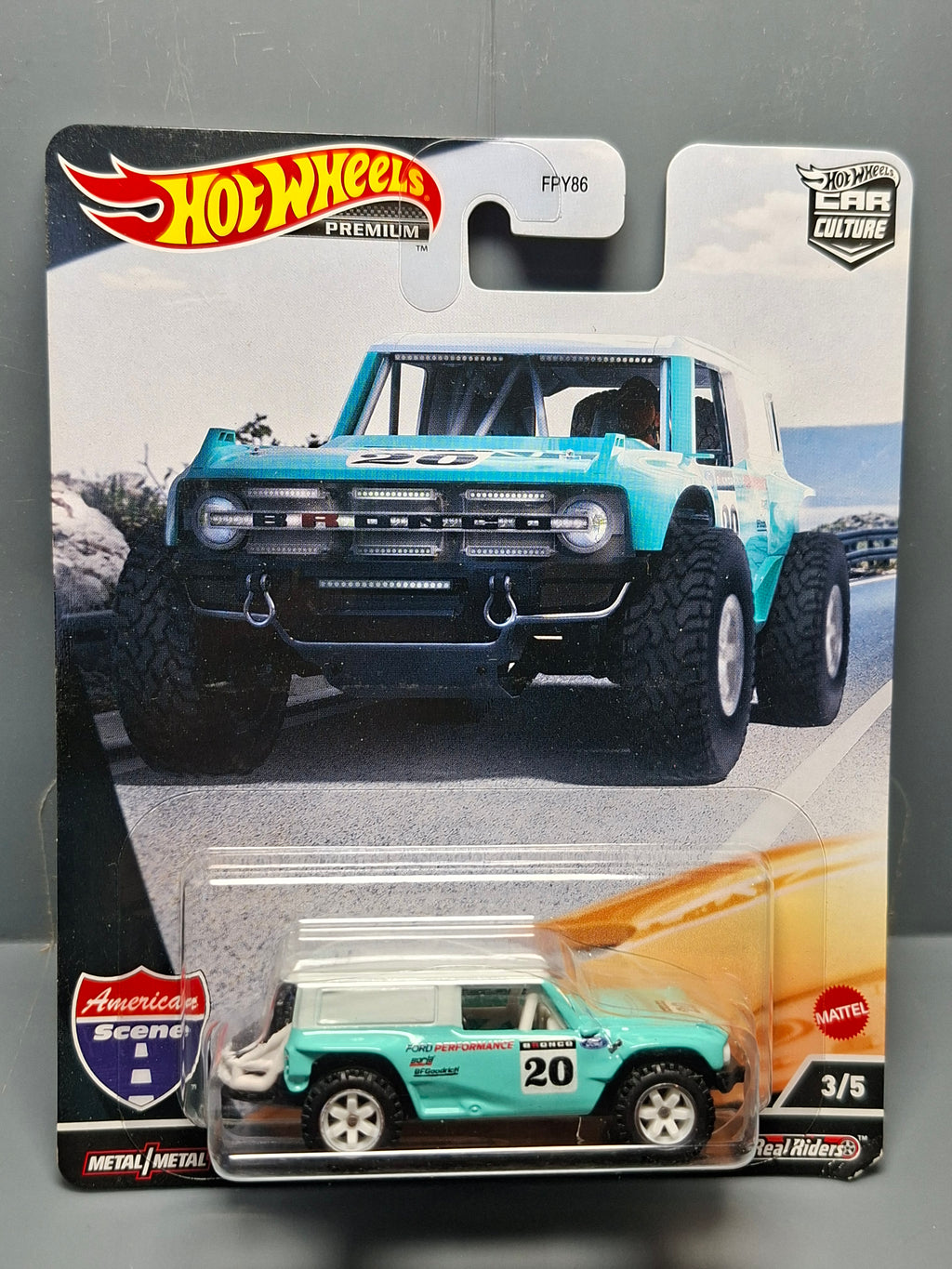 Hot Wheels Américan scene  Ford  bronco R    (NG03)