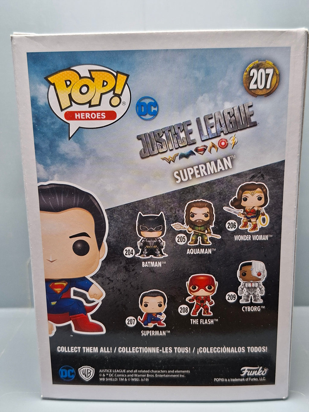 Funko Pop! JUSTICE LEAGUE MOVIE 207 Superman (F05)