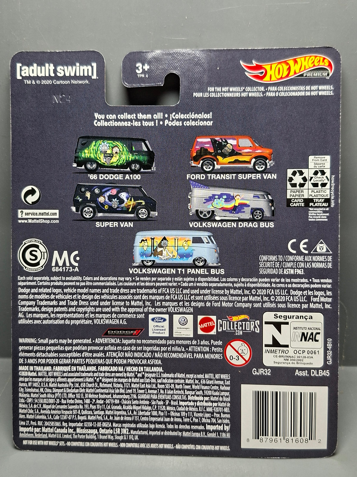 Hot Wheels Premium  Rick & Morty Super Van (NG58)