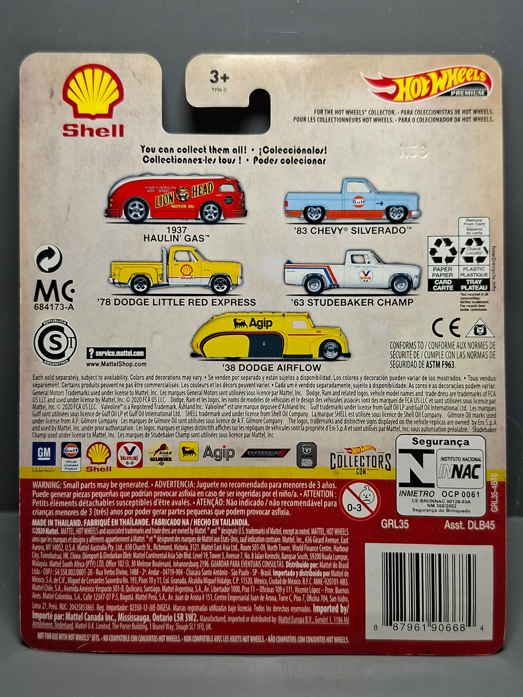Hot Wheels 2020 pop culture fuel 78 dodge little red express Shell  (NG62)