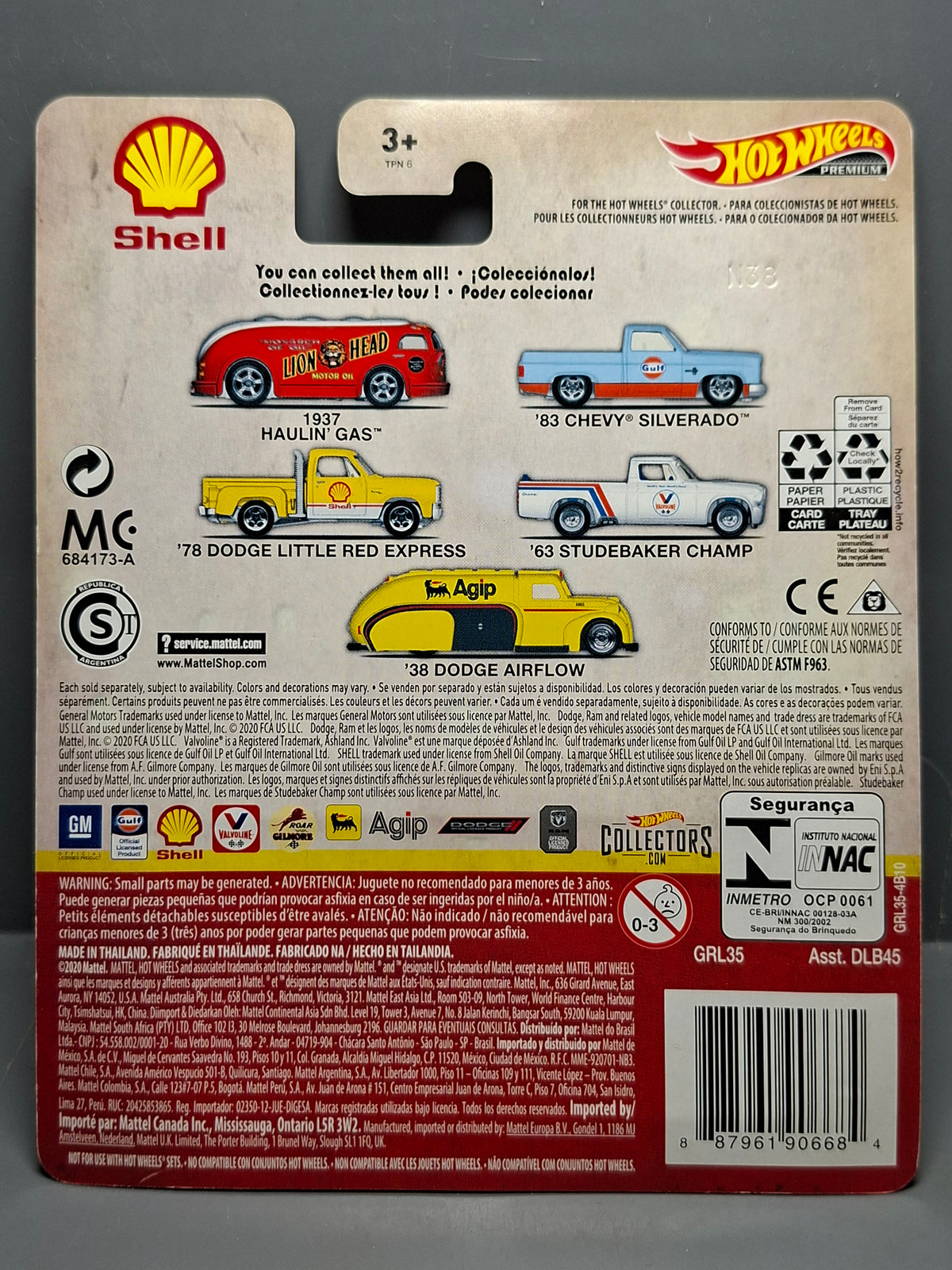 Hot Wheels 2020 pop culture fuel 78 dodge little red express Shell  (NG62)
