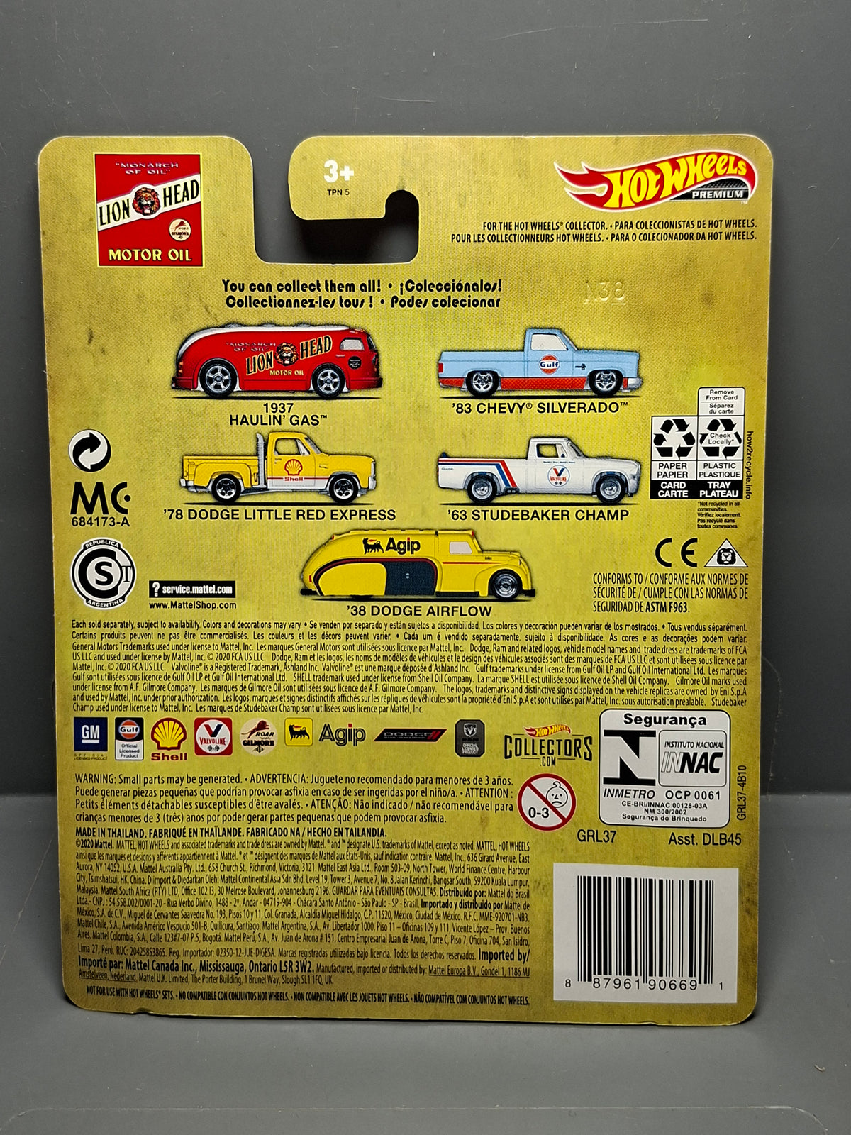 Hot Wheels 2020 pop culture fuel 1937 Haulin gas     (NG62)