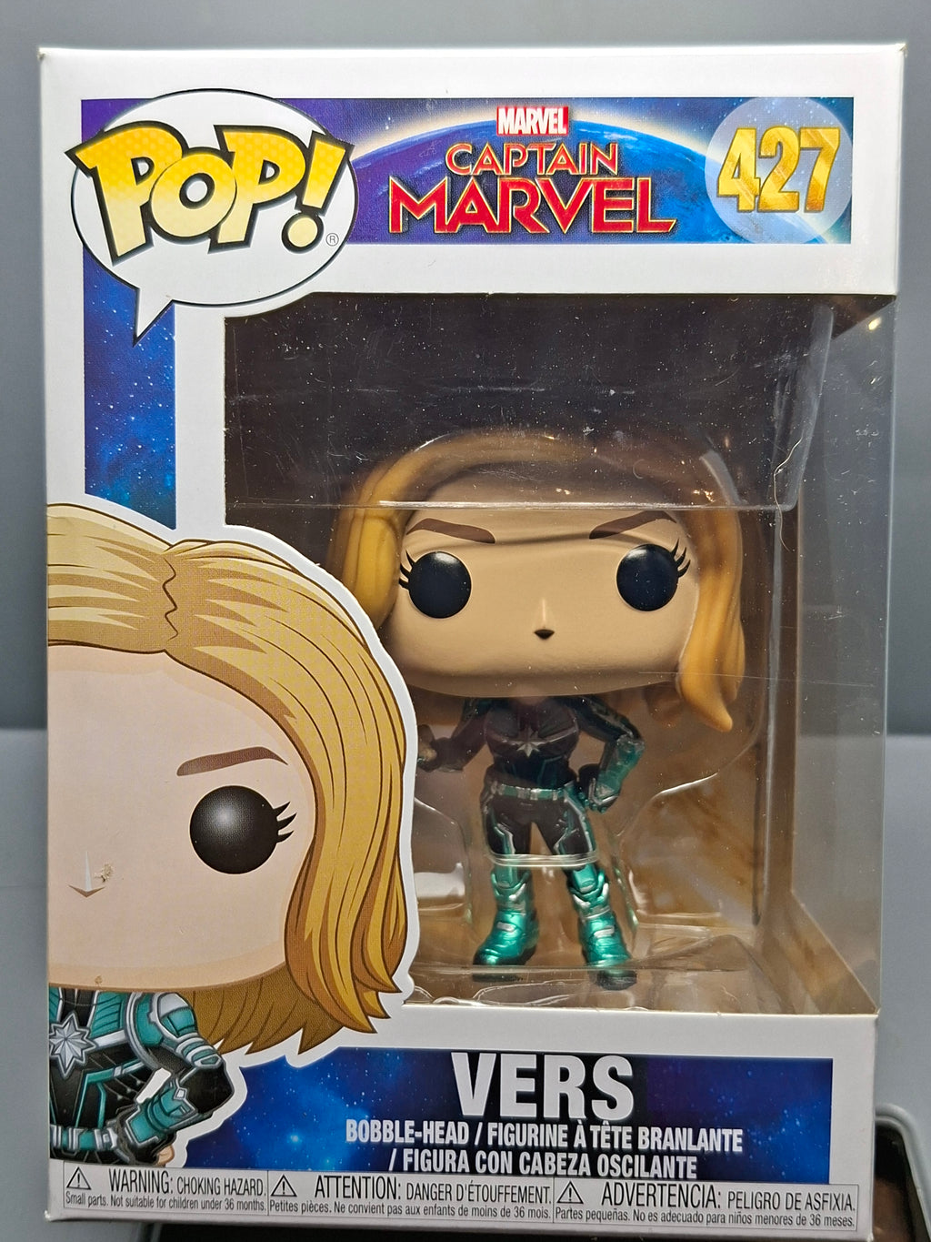 Funko Pop! Pop! Captain Marvel 427 Vers (F06)