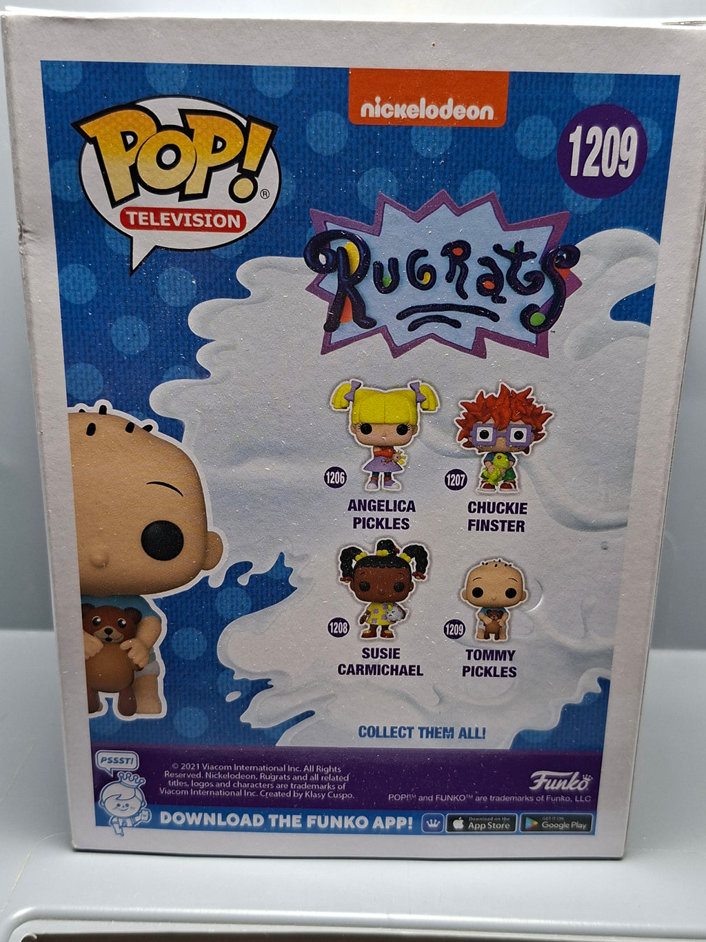 Funko Pop!  Razmoket 1209  Tommy Pickles Chase (F06)