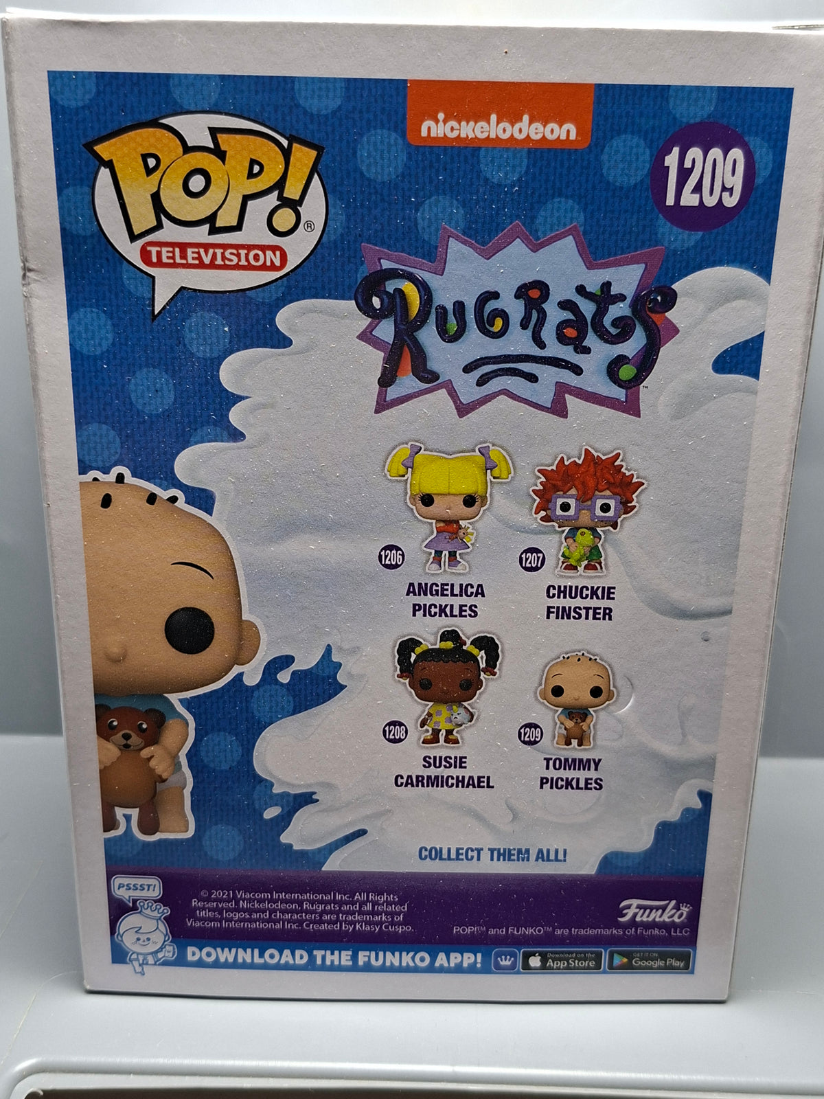 Funko Pop!  Razmoket 1209  Tommy Pickles Chase (F06)