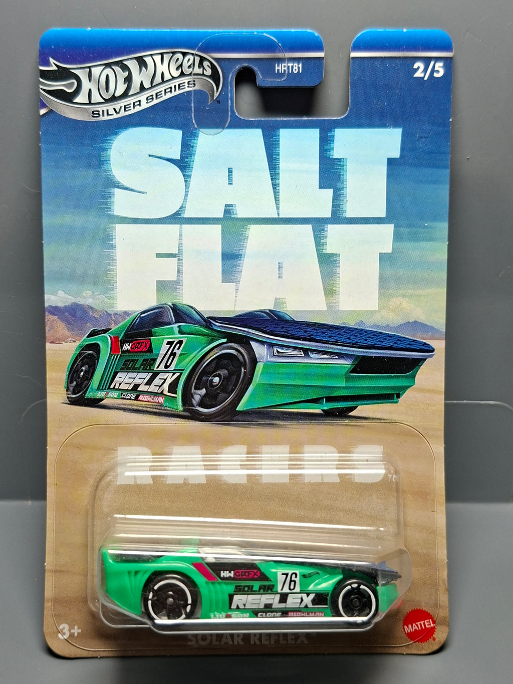 Hot Wheels Salt Flat Racers Solar Reflex   (CP01)
