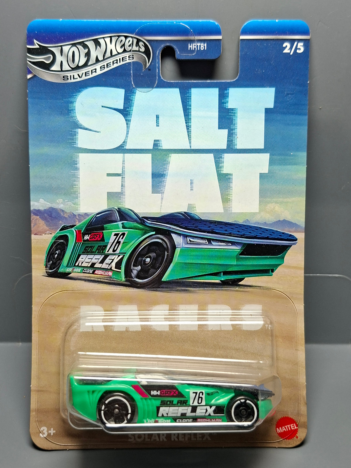 Hot Wheels Salt Flat Racers Solar Reflex   (CP01)