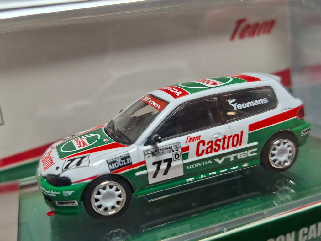 BM Creation 1/64 1993 Honda Civic EG6 #77 Castrol National Saloon Car Cup (CP01)