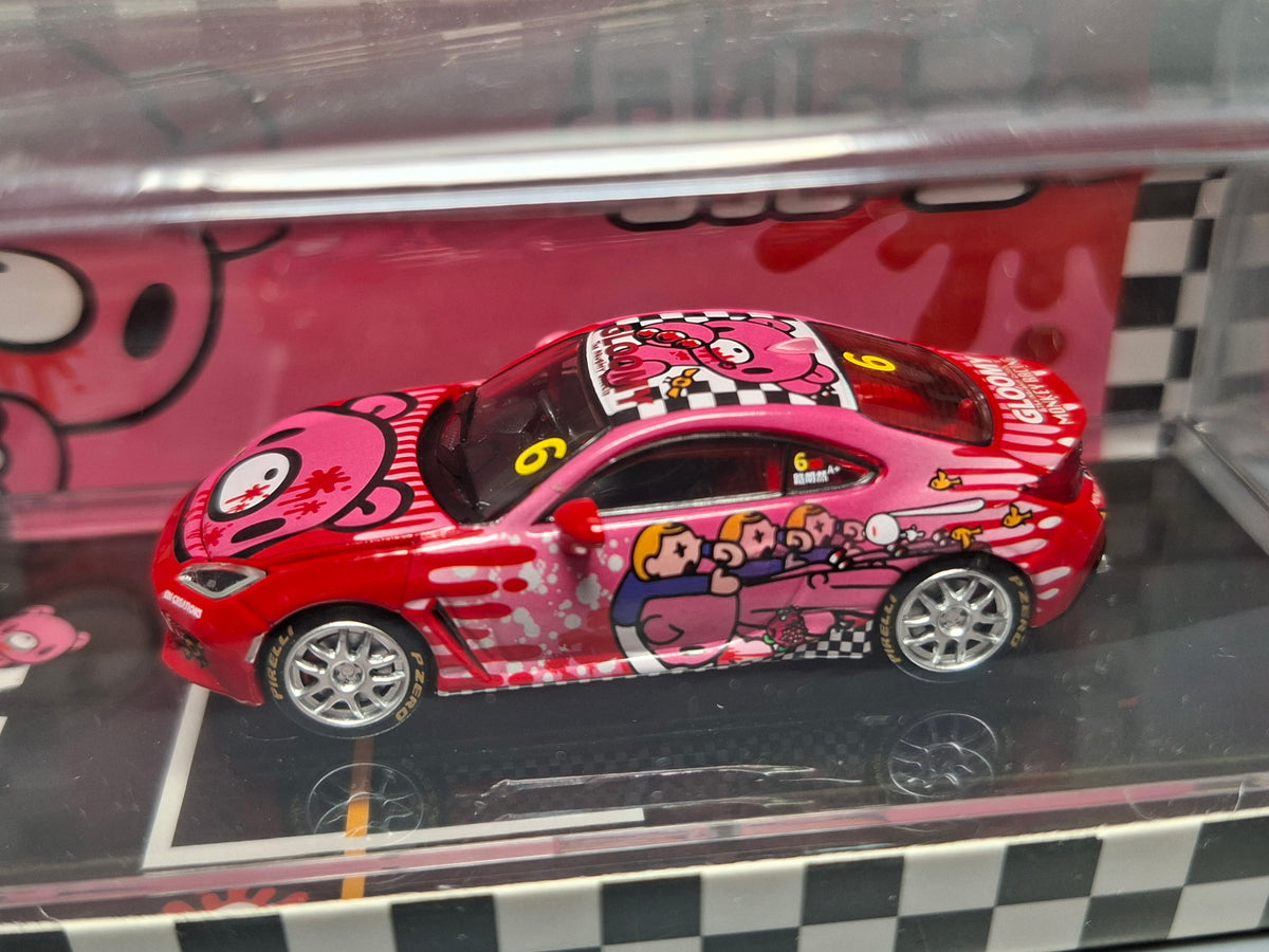 BM Creation 1/64 Toyota GR86 X GLOOMY BEAR #6 Loo Long Yin 2025 Macau (CP01)
