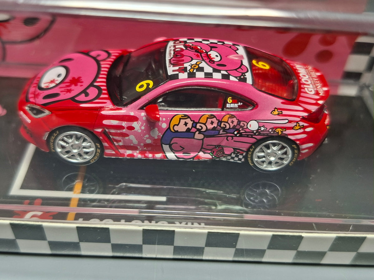 BM Creation 1/64 Toyota GR86 X GLOOMY BEAR #6 Loo Long Yin 2025 Macau (CP01)