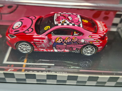 BM Creation 1/64 Toyota GR86 X GLOOMY BEAR #6 Loo Long Yin 2025 Macau (CP01)