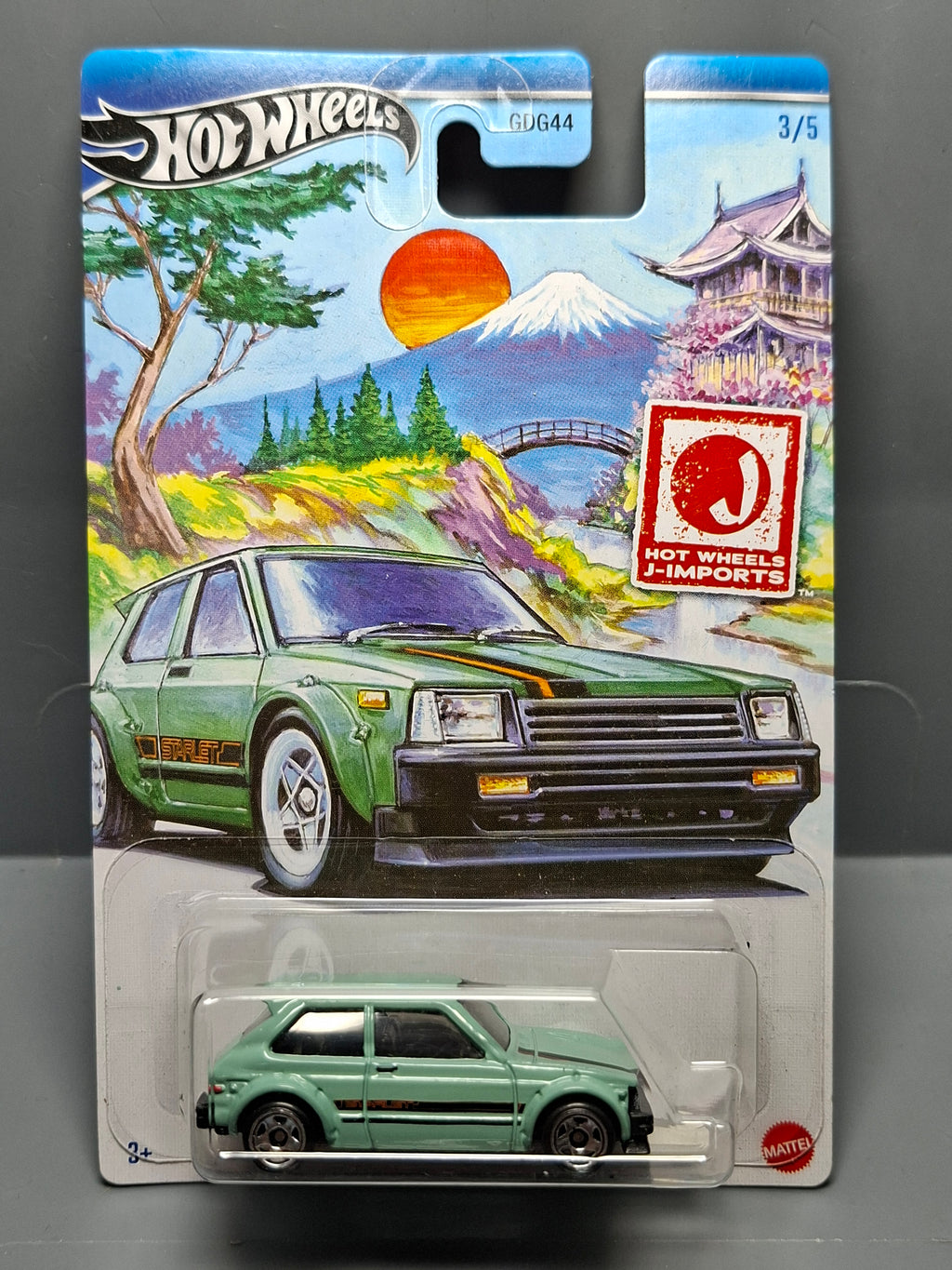 Hot Wheels 2024 J-imports '81 Toyota starlet KP61  (CP03)