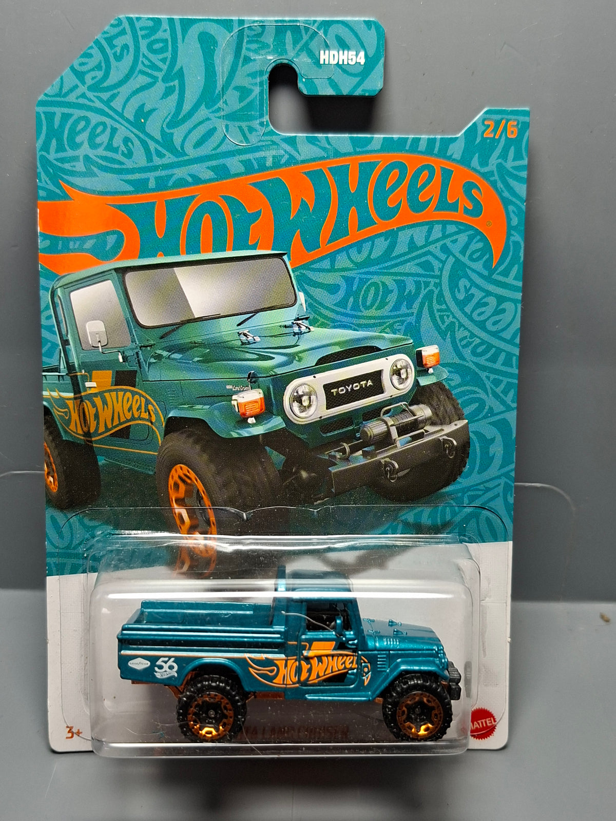 Hot Wheels 2024 56th anniversary Toyota land cruiser (CP03)
