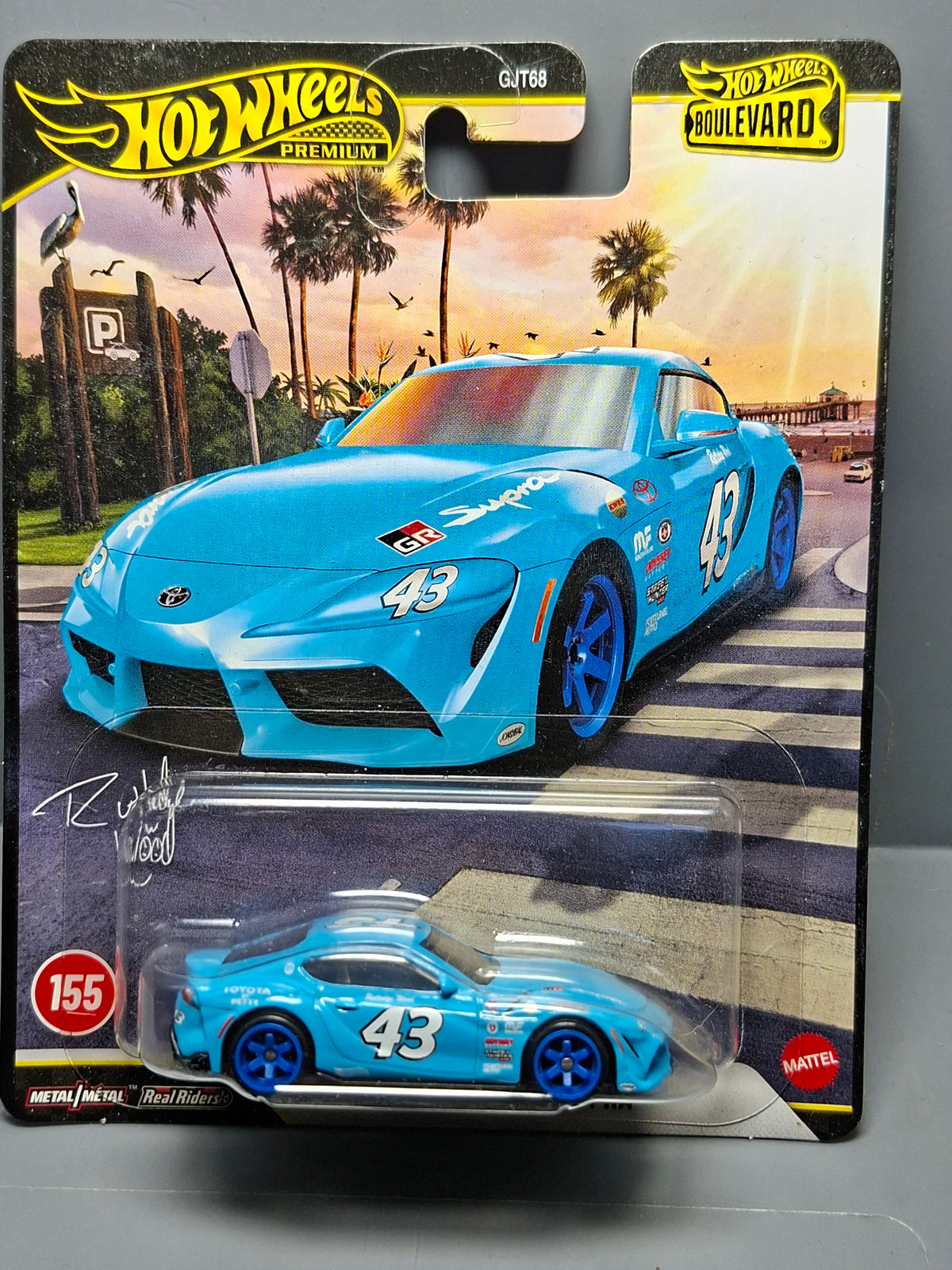 Hot Wheels Boulevard 2021 Toyota GR Supra (NG09)