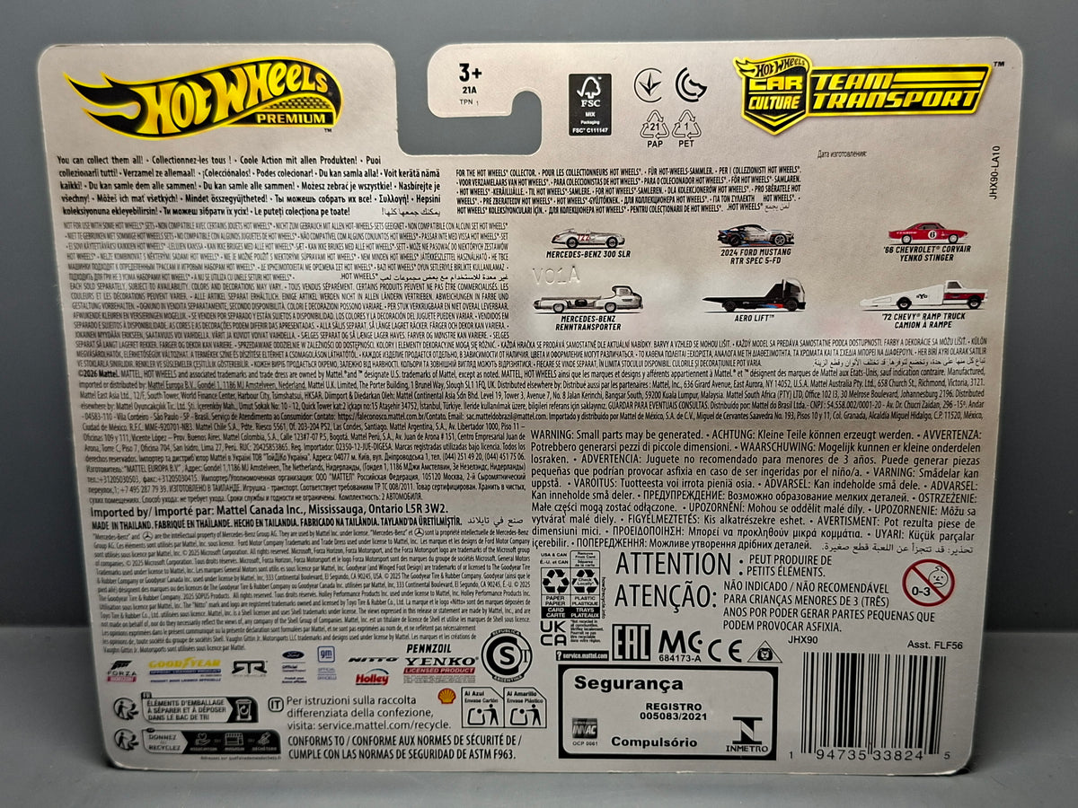 Hot Wheels Team Transport Mercedes-Benz 300 SLR / Renntransporter #89 (NG05)