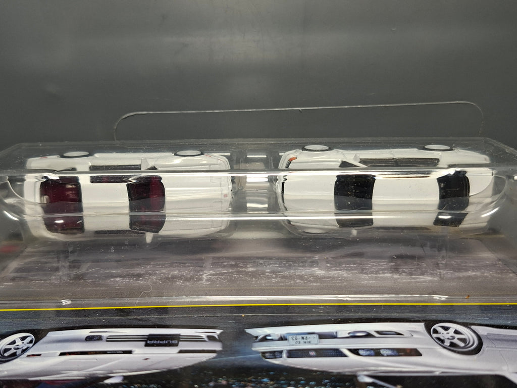 Hot Wheels Premium 2 Pack Toyota Chaser JZX 100 / 1989 Toyota Supra (NG05)