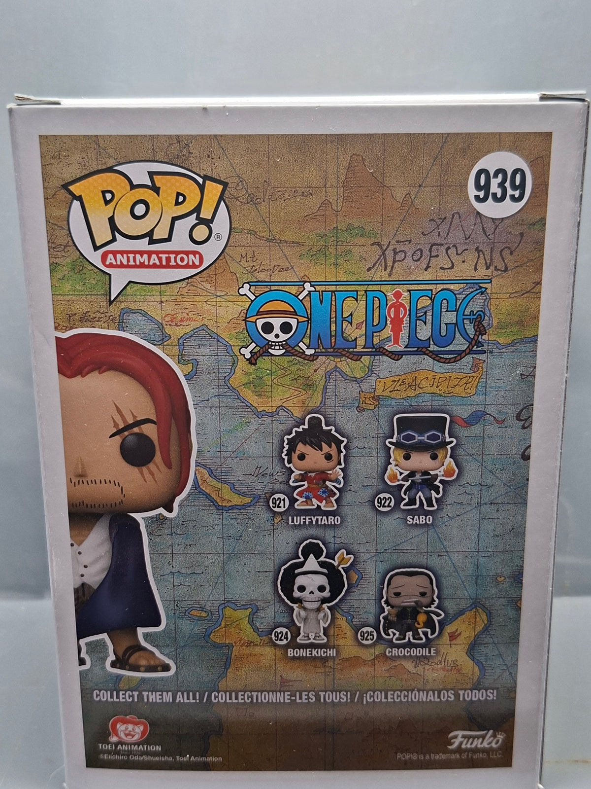 Funko Pop! ONE PIECE POP N° 939 Shanks Special Edition (F09)