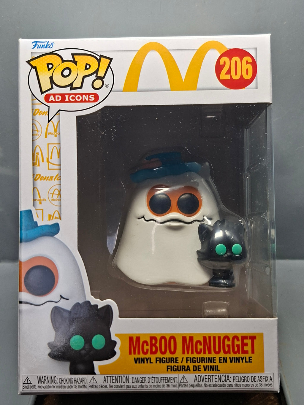 Funko Pop!  MCDONALDS POP Ad Icons N° 206 Nugget Buddies Fantome (F09)